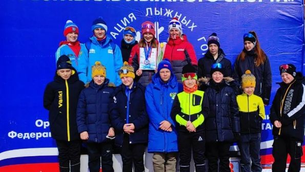 В селе Алтайское состоялся традиционный "Фестиваль лыжного спорта"