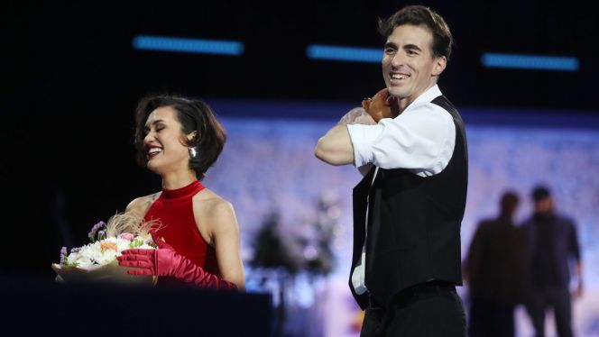 Сергей Шубенков в паре с Елизаветой Худайбердиевой на шоу «Ледниковый период». Фото Федор Успенский, «Спорт-Экспресс»