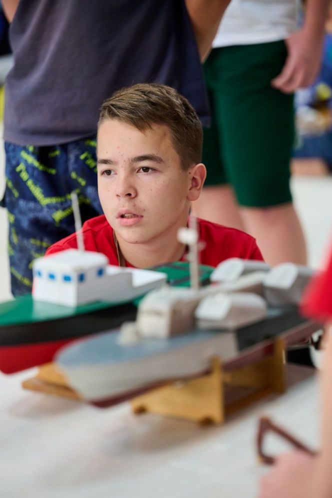 Захар Огнев. Фото: Федерация судомодельного спорта Томской области