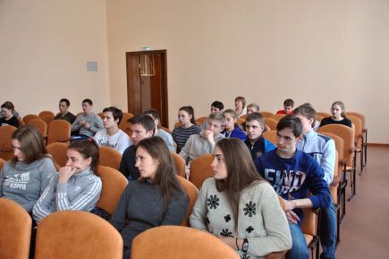 В Алтайском училище олимпийского резерва 25 января прошло мероприятие месячника молодого избирателя.