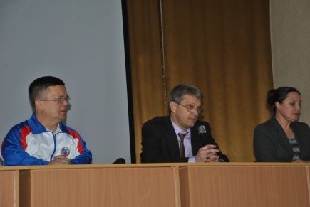 В Алтайском училище олимпийского резерва 25 января прошло мероприятие месячника молодого избирателя.