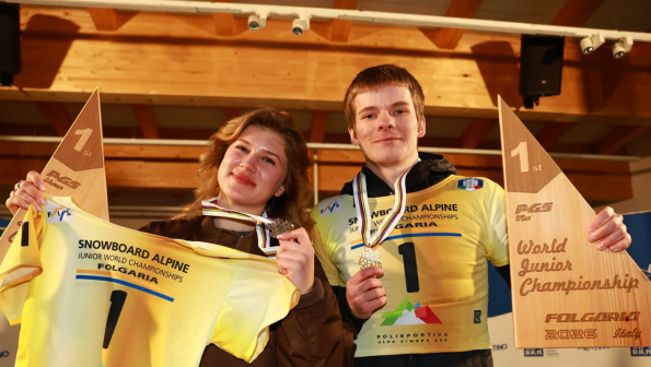 Брависсимо! Мария Травиничева из Белокурихи выиграла юниорский чемпионат мира в Италии в параллельном слаломе-гиганте. Красноярец Илья Хуртин повторил ее успех!