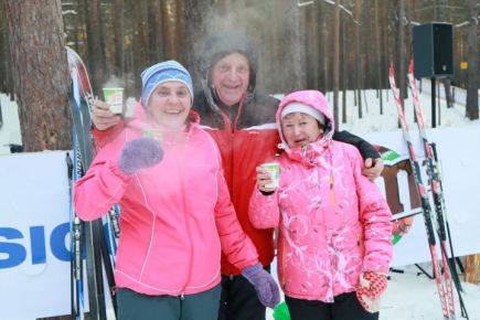 В день открытия зимнего сезона на «Трассу здоровья» в Барнауле пришло более 7000 человек.
