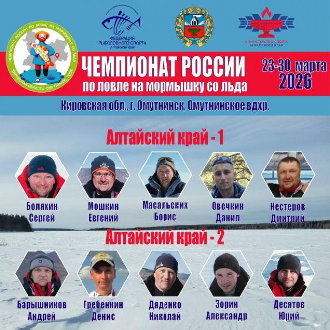 Фото: Федерация рыболовного спорта Алтайского края