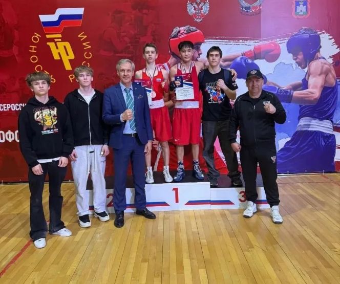 Матвей Трялин и Айдамир Санин из СШОР "Алтайский ринг" стали победителями юниорского первенства РФСО "Юность России"
