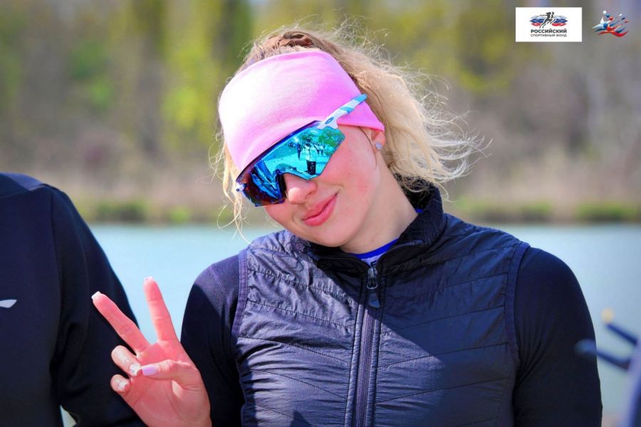 Анастасия Кравченко: привет Алтаю с Кубани! Фото: Федерация каноэ России