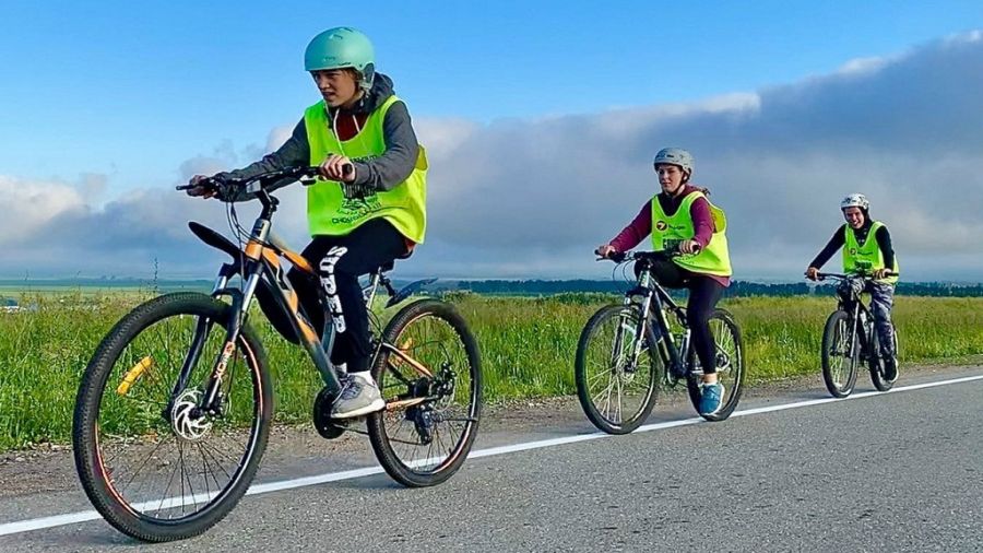 Во время утреннего велокросса