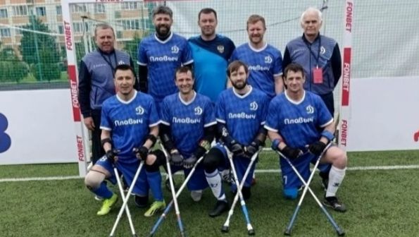 Команда футболистов-ампутантов «Динамо-Алтай» выиграла 1-й этап турнира «Стальная воля» в Сочи