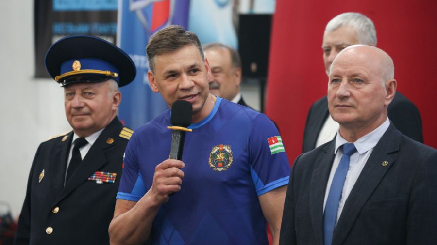Алексей Суханов, Олег Друзин и Пётр Кобзаренко. Фото: Олег Богданов