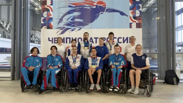 На чемпионате России по плаванию (спорт лиц с ПОДА) в Калуге сборная Алтайского края завоевала 19 медалей