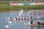 И огонь, и вода.  На гребном канале Барнаула ярко прошёл Кубок Алтайского края по гребле на лодках-драконах (много фото)