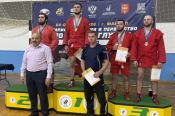 Даниил Белецкий выиграл чемпионат России по самбо среди спортсменов с нарушением слуха (спорт глухих)