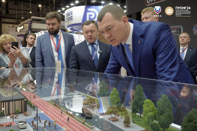 Министр спорта РФ Михаил Дегтярёв на презентации проекта "Беговые центры ВФЛА". Фото: ВФЛА