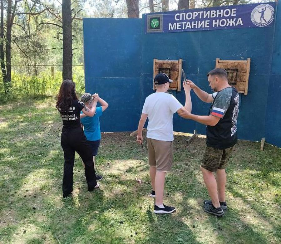 Фото: Федерация спортивного метания ножа Алтайского края
