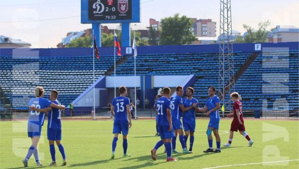 ФК «Динамо-Барнаул» обыграл на своём поле казанский «Рубин-2» - 2:0