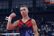 Сергей Найдин чемпион России на перекладине и бронзовый призёр - на брусьях 