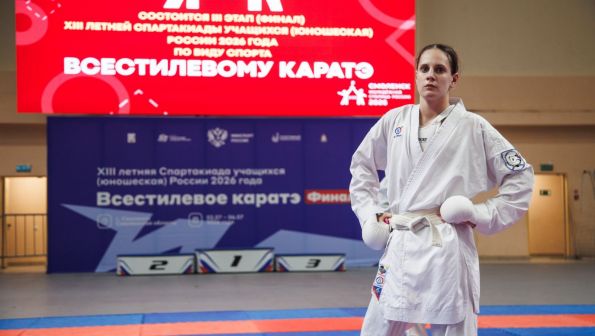 Полина Нятина - победительница и серебряный призёр Xlll летней Спартакиады учащихся России по всестилевому каратэ