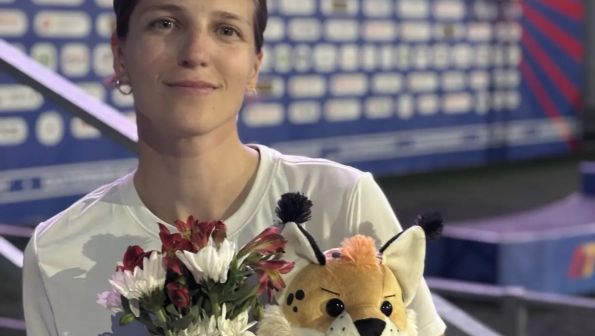 Серебряный финиш. В заключительный день чемпионата России Виктория Погребняк завоевала второе место в барьерном спринте, принеся региону третью медаль 