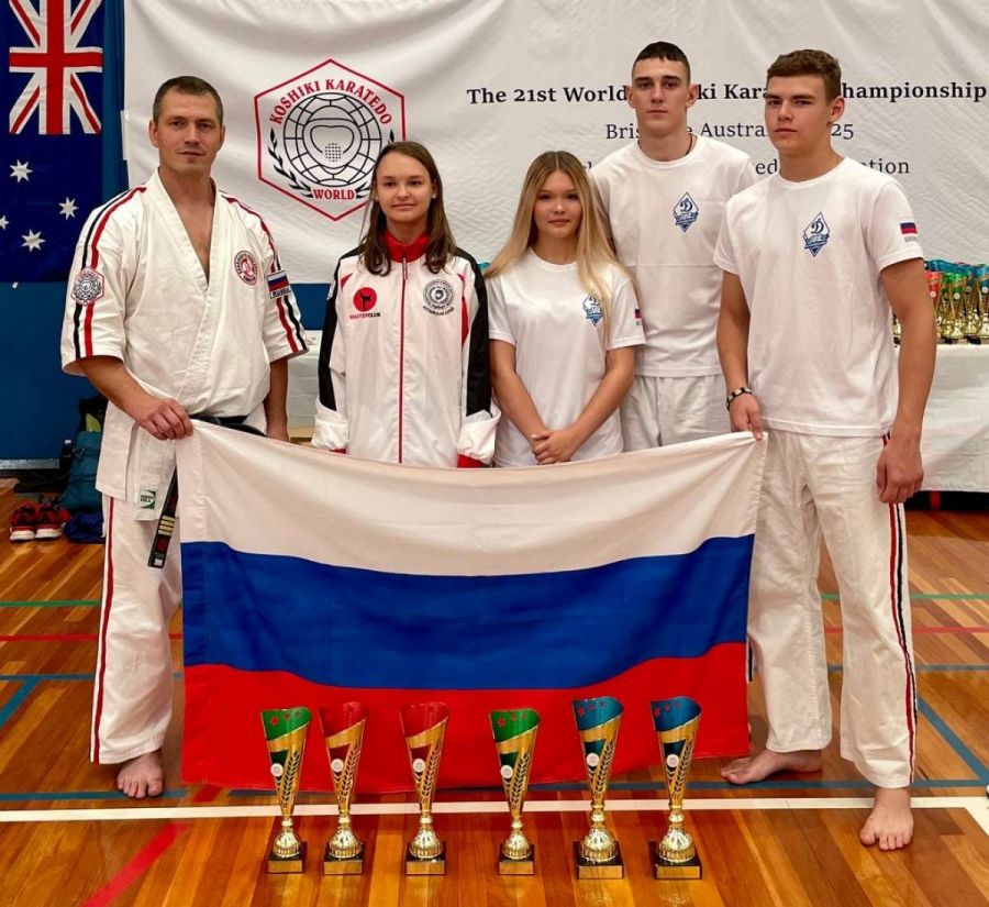  Спортсмены Алтайского края в составе сборной России на первенстве и чемпионате мира 2025 года в Австралии. Фото из альбома участников соревнований