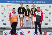 На первенстве Сибири в Новосибирске команда Алтайского края завоевала семь медалей. У Валерии Домичек золотой дубль