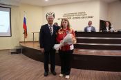Президент ПКР Павел Рожков вручил заслуженному тренеру России Елене Соколовой Орден Почёта
