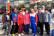 Команда Алтайского края прибыла в Пензу для участия в финале XI Спартакиады пенсионеров России