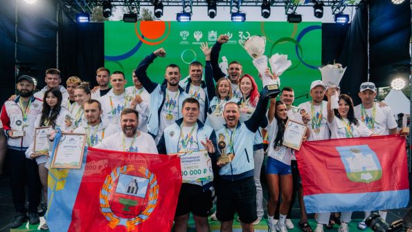 Команда Алтайского края выиграла волейбольный турнир в финале Всероссийского марафона "Земля спорта"