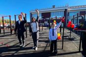 В Павловском районе открылись две новые спортивные площадки 