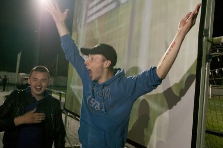 Аншлаг на футболе