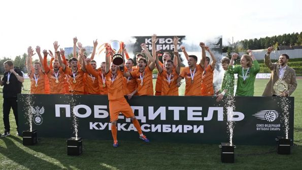 Барнаульский "Темп" в четвёртый раз выиграл Кубок Сибири, обыграв "Бурятию" 1:0