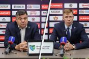 Пресс-конференция главных тренеров после матча «Динамо-Алтай» - «Югра»