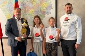 В Министерстве спорта Алтайского края поздравили бронзовых призеров первенства России по теннису
