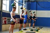 10 октября. Барнаул. Манеж АлтГТУ. День гиревика ДОСААФ