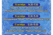 15-17 октября. Барнаул. "Карандин-Арена". Межрегиональный фестиваль по следж-хоккею «Родные города»