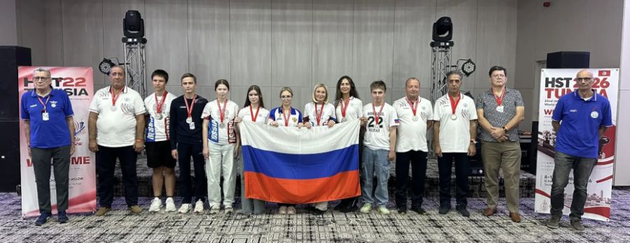 Общее фото сборной России. Фото: Союз радиолюбителей России