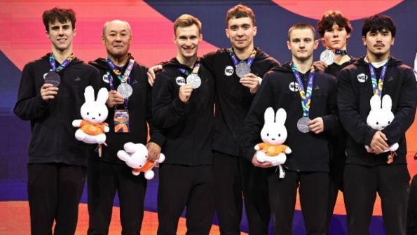 Сергей Найдин - серебряный призёр чемпионата мира в командном многоборье!