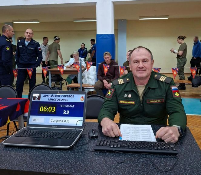 Павел Лесных - серебряный призёр Кубка Вооружённых Сил РФ по армейскому гиревому многоборью