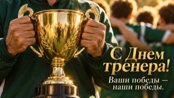 Ваши ученики - ваша лучшая биография! С Днём тренера!