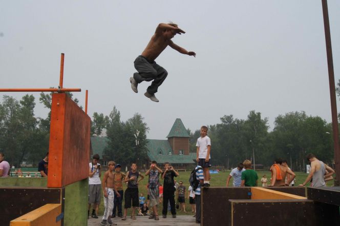 Не курим, а паркурим!