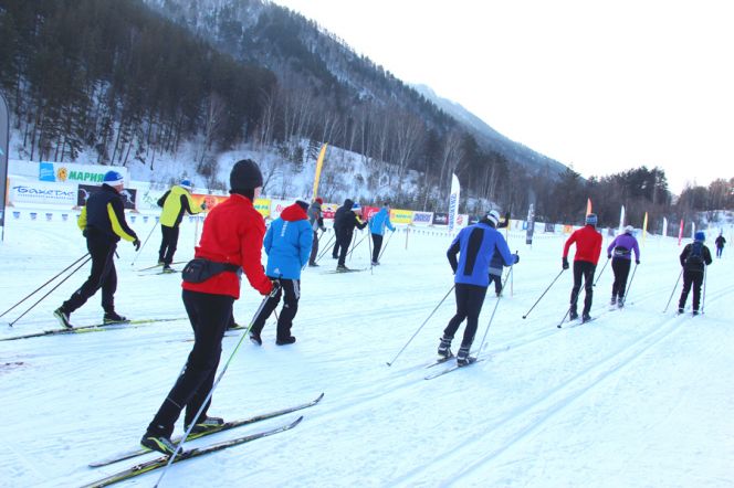 17 марта. Село Алтайское. ЛБК «АлтайSKIй». Закрытие зимнего сезона. Лыжная гонка на 25 км.