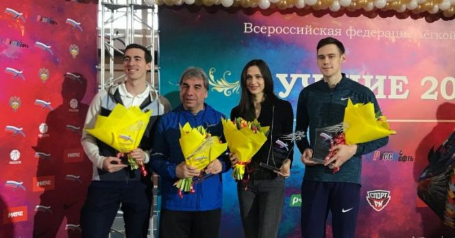Сергею Шубенкову вручена легкоатлетическая премия «Лучшие-2017»