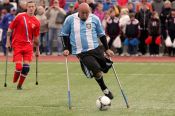 Барнаулец Игорь Жилин дважды отличился в стартовом матче с Аргентиной на чемпионате мира по футболу среди инвалидов-ампутантов.  
