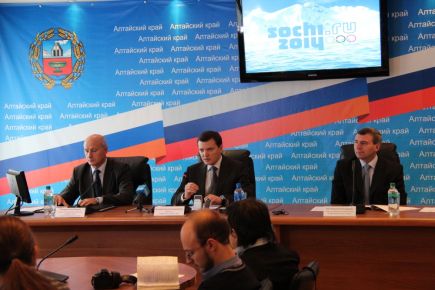 Эстафета олимпийского огня «Сочи-2014» прибудет в Алтайский край в конце 2013 года.