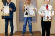 Никита Колобов и Ксения Будаева – победители первенства края среди самых юных шахматистов