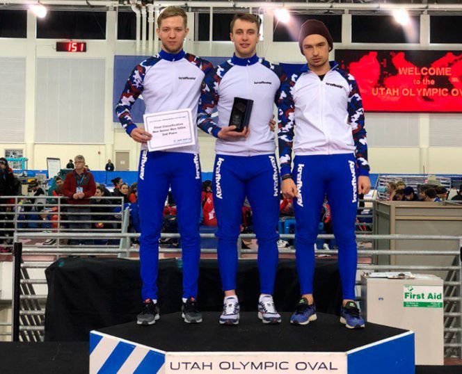 Виктор Муштаков выиграл забеги на 1000 м в финале молодёжного Кубка мира