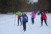 На старт лыжного марафона Черёмное – Барнаул вышло около 1400 участников