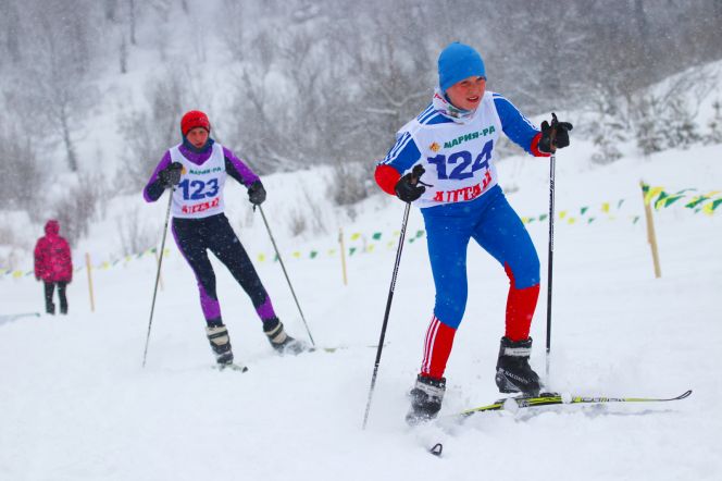 Около 250 юных лыжников приняли участие в краевом фестивале на призы Виталия Денисова