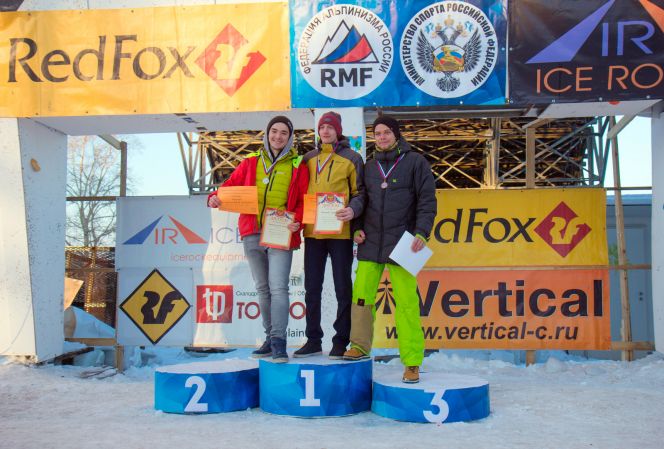 Антон Гребенников – серебряный призёр первенства России по ледолазанию