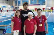 Мария Ланговая и Артём Дудин – победители чемпионата России по плаванию под эгидой Всероссийской федерации спорта лиц с интеллектуальными нарушениями