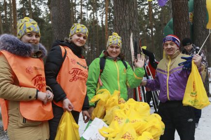 Закрытие лыжного сезона-2018 сезон на барнаульской «Трассе здоровья». Фото: maria-ra.ru